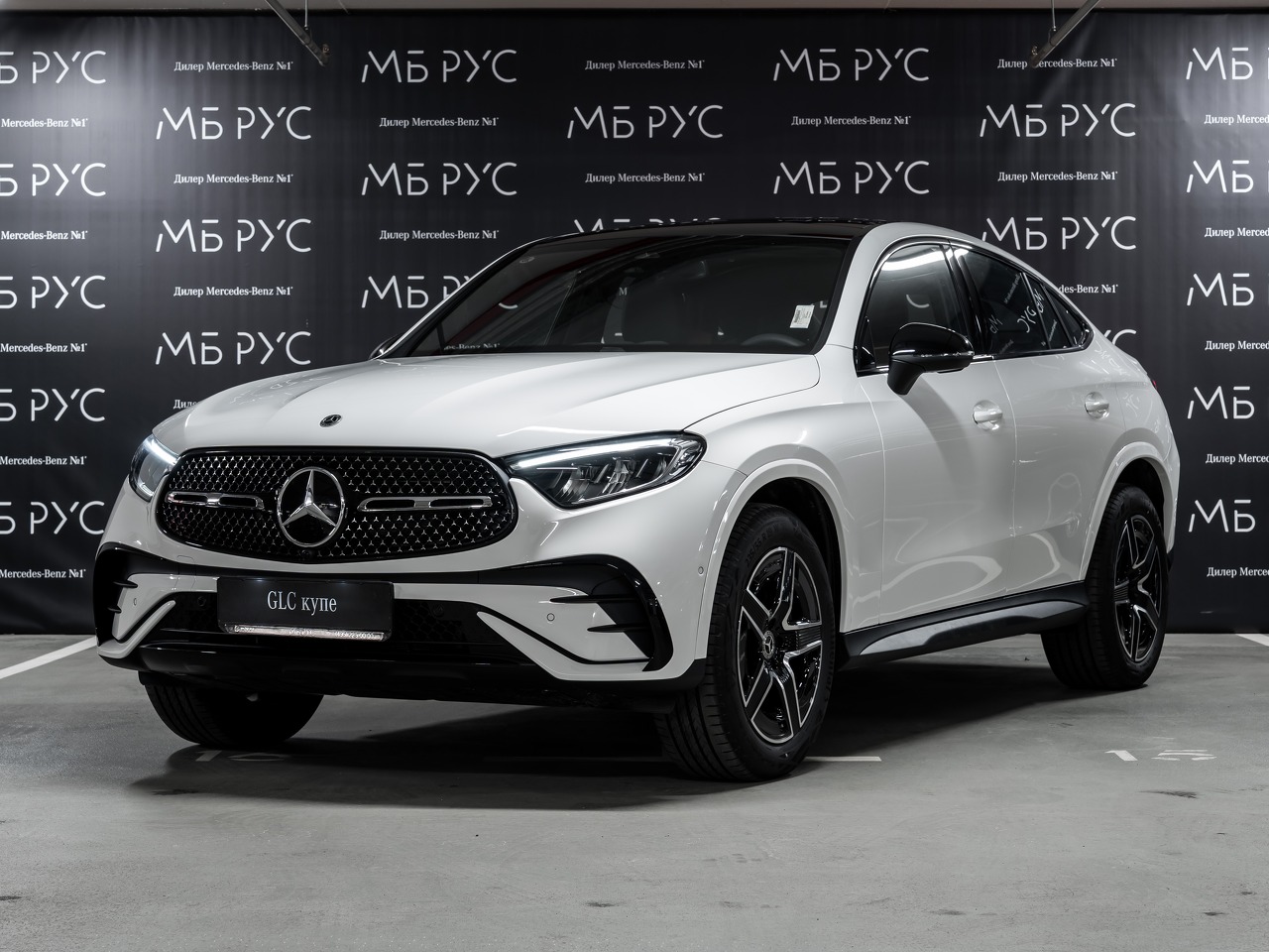 Автомобиль Mercedes-Benz GLC coupe II поколение (C254) 2.0 AT 4Matic (204 л.с.) Base Белый 2025 