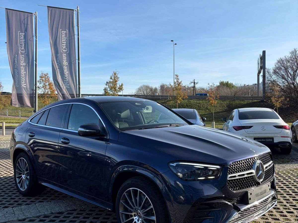 Автомобиль Mercedes-Benz GLE coupe II (C167) [рестайлинг] 300 2.0d AT 4Matic (269 л.с.) Base Синий 2025 
