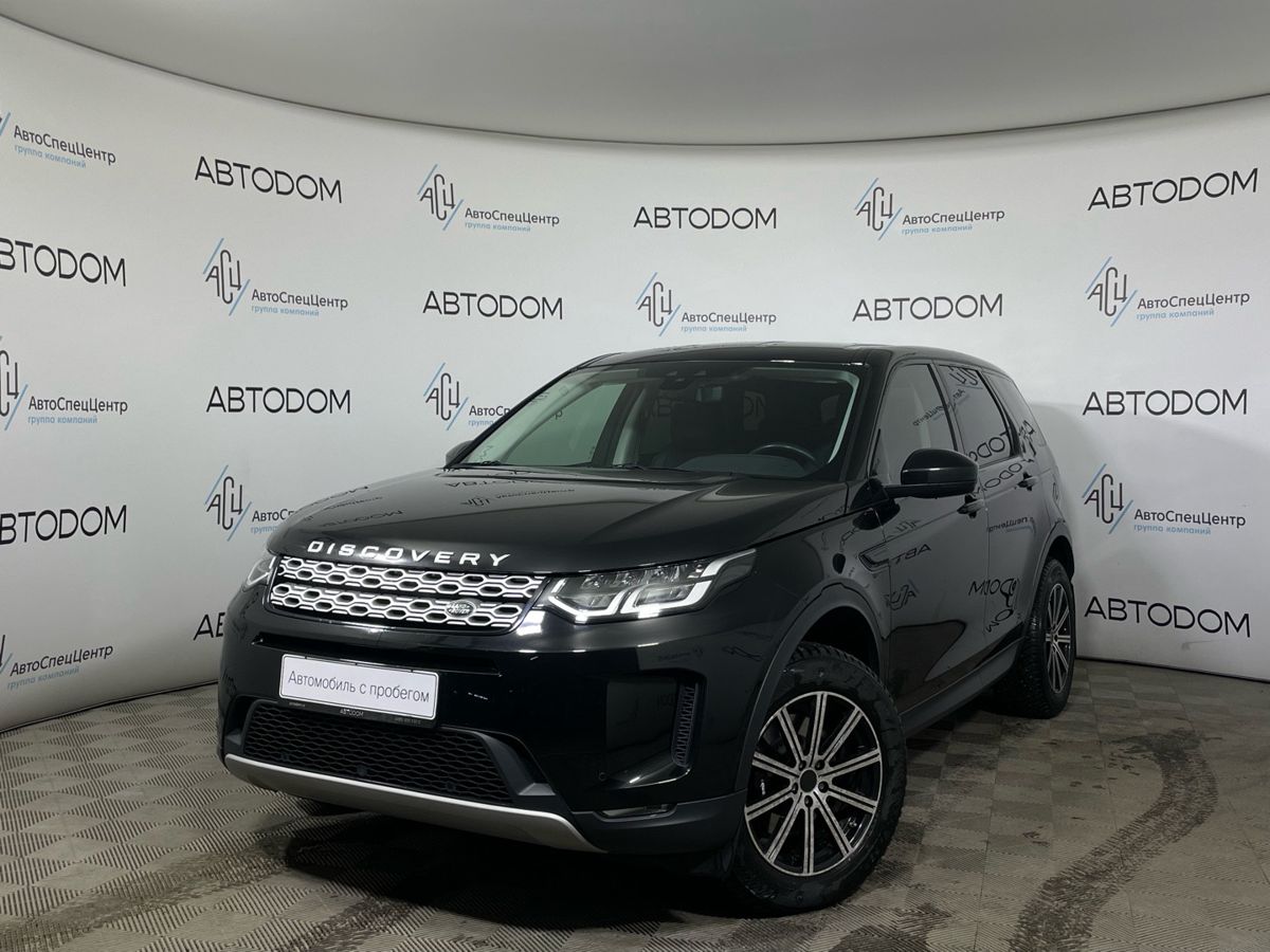 Автомобиль Land Rover Discovery Sport I [рестайлинг] 2.0 AT 4WD (200 л.с.) S Чёрный 2019 с пробегом 78 378 км