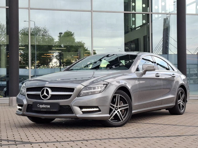 Mercedes-Benz CLS II поколение (C218) 350 3.0d AT 4Matic (265 л.с.) Base Серый 2014 с пробегом 157 722 км