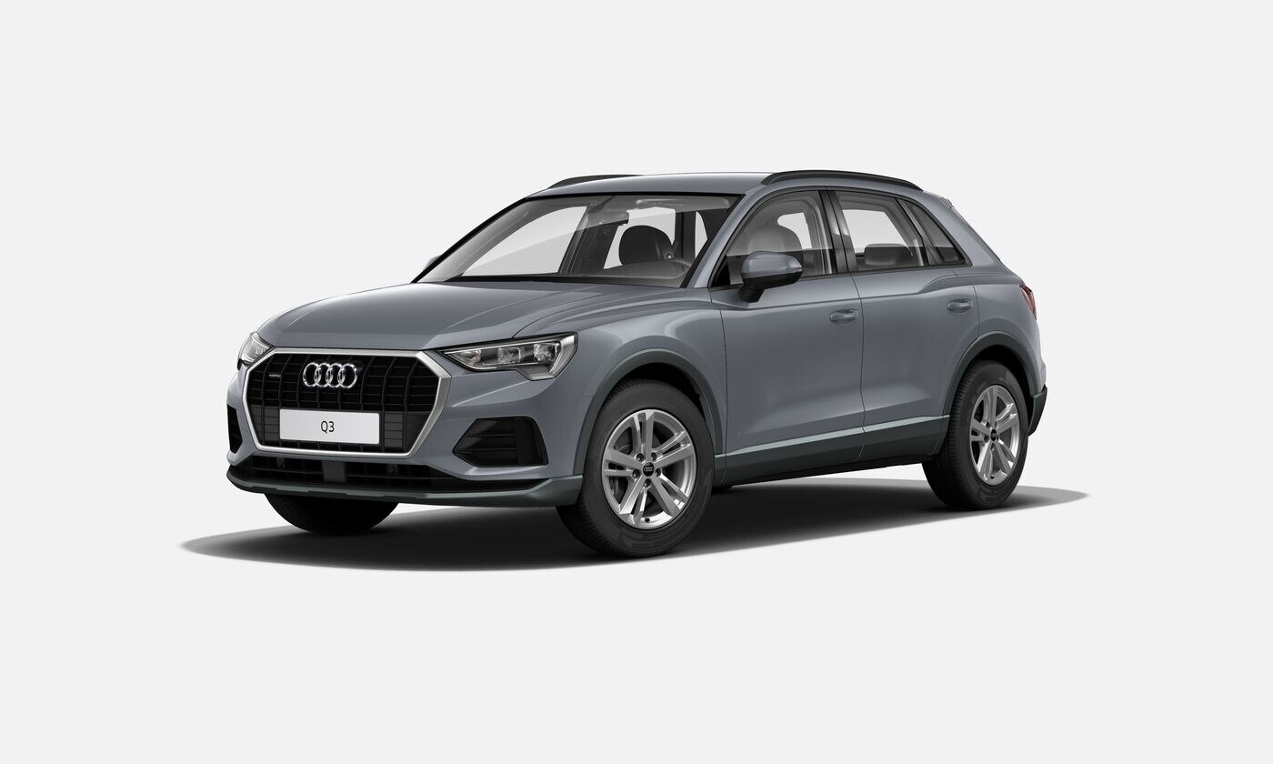 Audi Q3 II поколение (F3) 2.0 AMT 4WD (220 л.с.) 45 TFSI quattro S tronic Серый 2025 