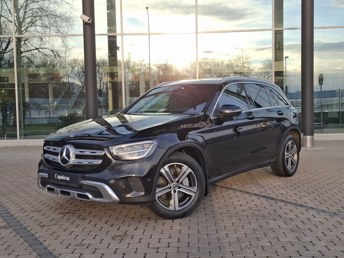 Автомобиль Mercedes-Benz GLC I (X253) [рестайлинг] 200 2.0 AT 4Matic (197 л.с.) Premium Чёрный 2019 с пробегом 75 862 км
