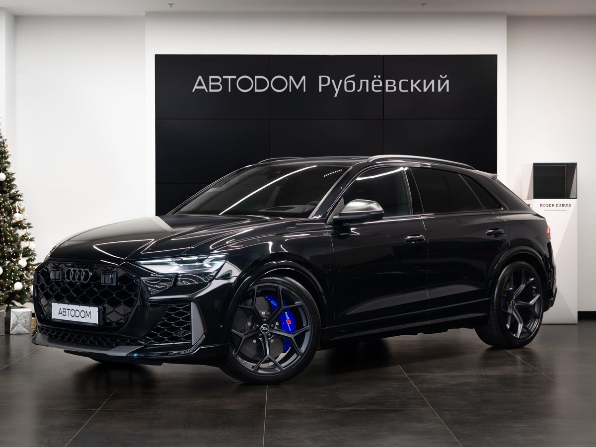 Audi RS Q8 I [рестайлинг] 4.0 AT 4WD (640 л.с.) Performance Чёрный 2024 с пробегом 40 км