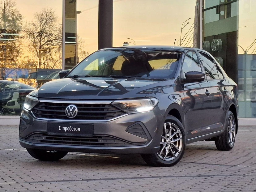 Volkswagen Polo VI поколение 1.6 AT (110 л.с.) Football Edition Серый 2021 с пробегом 189 060 км