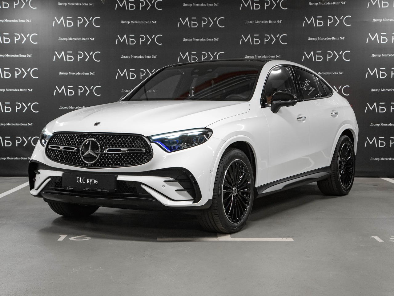 Mercedes-Benz GLC coupe II поколение (C254) 2.0 AT 4Matic (258 л.с.) Base Белый 2026 