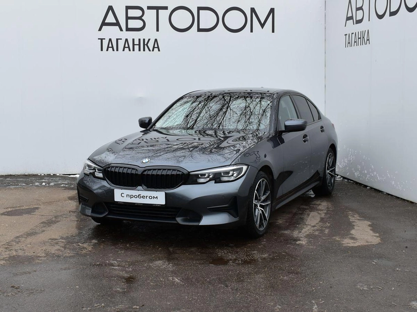 Автомобиль BMW 3 серии VII поколение (G20/G21/G28) 318 2.0d AT (150 л.с.) Sport Line Серый 2020 с пробегом 63 762 км