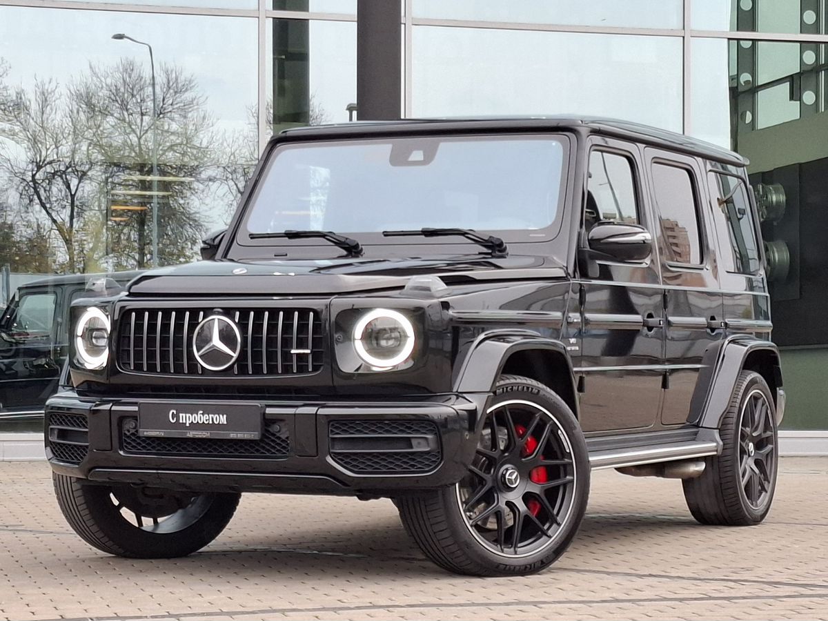 Mercedes-Benz G-Класс AMG II поколение (W463) 63 AMG 4.0 AT 4Matic (585 л.с.) AMG Чёрный 2024 с пробегом 30 963 км