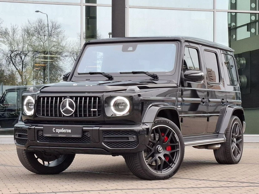 Mercedes-Benz G-Класс AMG II поколение (W463) 63 AMG 4.0 AT 4Matic (585 л.с.) AMG Чёрный 2024 с пробегом 30 963 км
