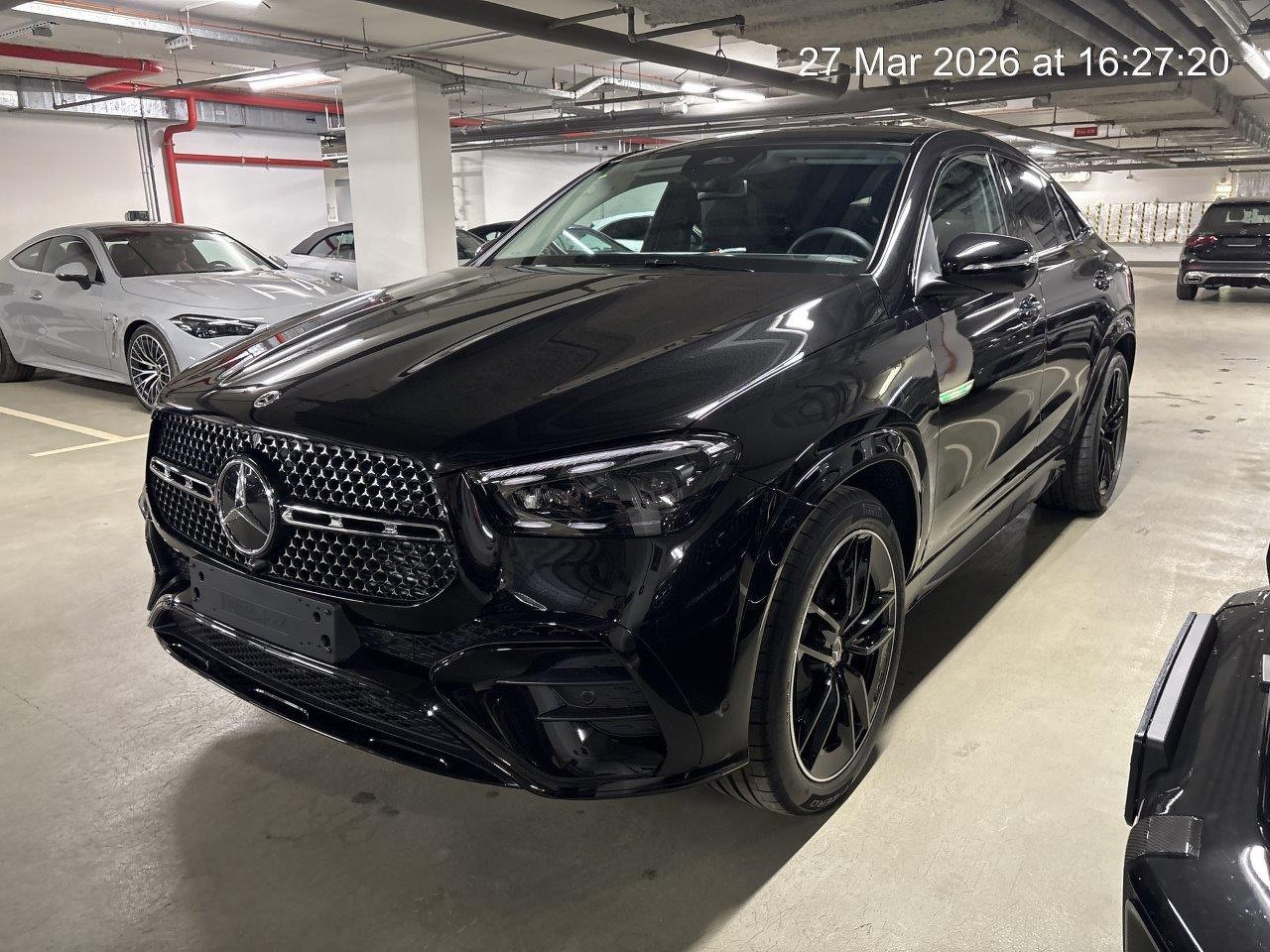 Автомобиль Mercedes-Benz GLE coupe II (C167) [рестайлинг] 3.0d AT 4Matic (367 л.с.) 450 d 4MATIC Чёрный 2025 