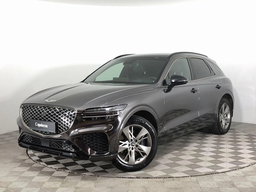 Автомобиль Genesis GV70 I поколение 2.5 AT 4WD (249 л.с.) Base Серый 2022 с пробегом 6 712 км