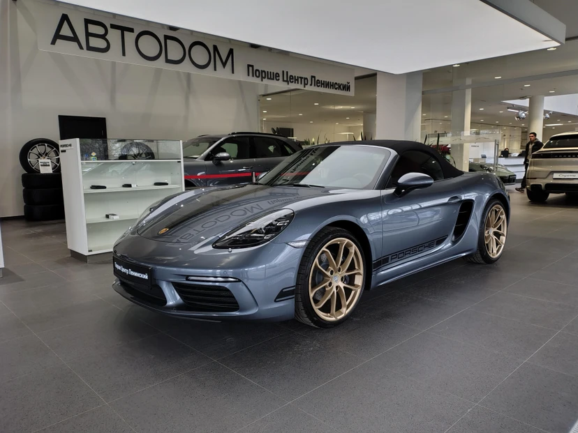 Автомобиль Porsche Boxster IV поколение (982) 2.0 MT (300 л.с.) Style Edition Серый 2025