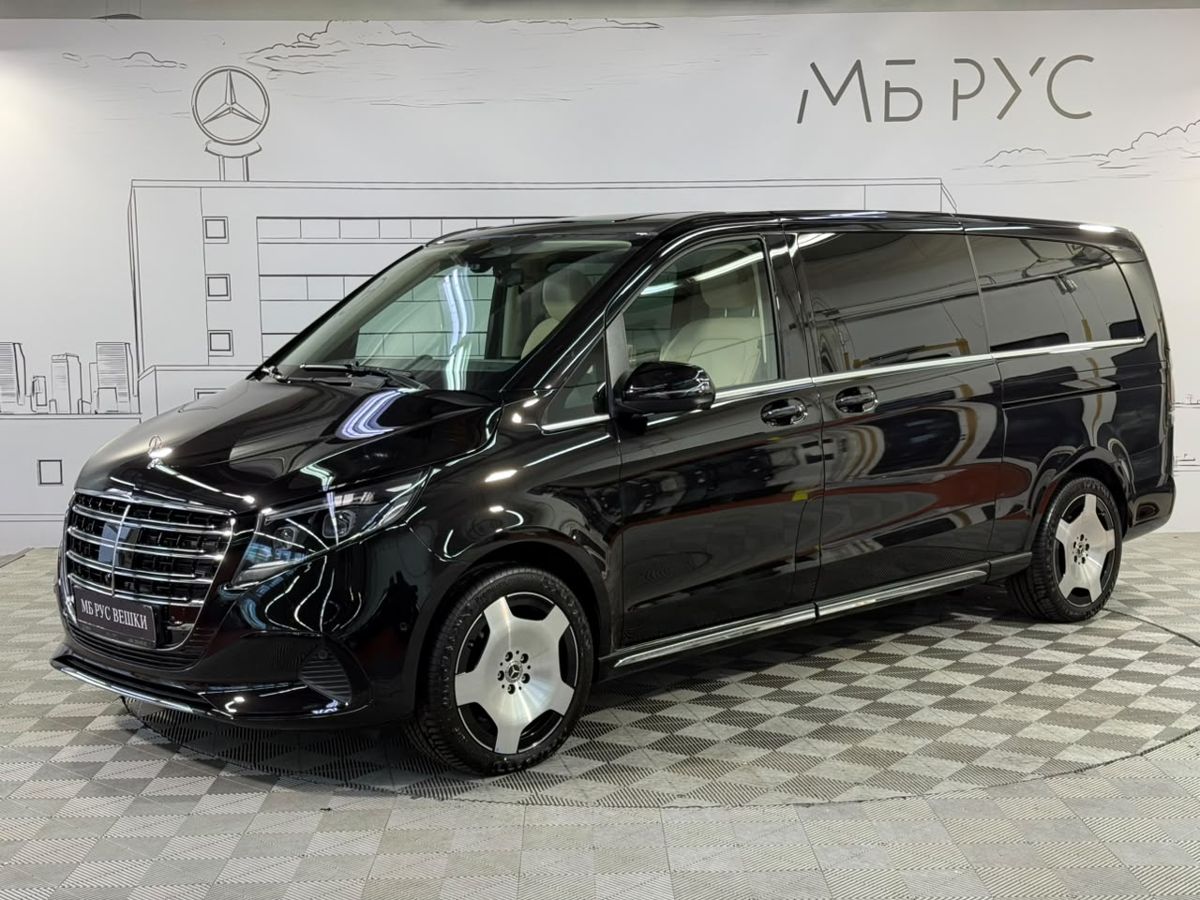 Mercedes-Benz V-Класс II (W447) [2-й рестайлинг] 2.0d AT 4Matic Extra Long (237 л.с.) Exclusive Чёрный 2026 с пробегом 25 км