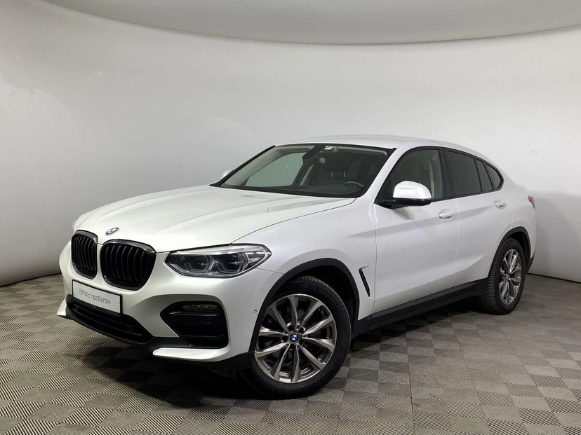 Автомобиль BMW X4 II поколение (G02) 2.0 AT 4WD (249 л.с.) Exclusive Белый 2019 с пробегом 30 493 км