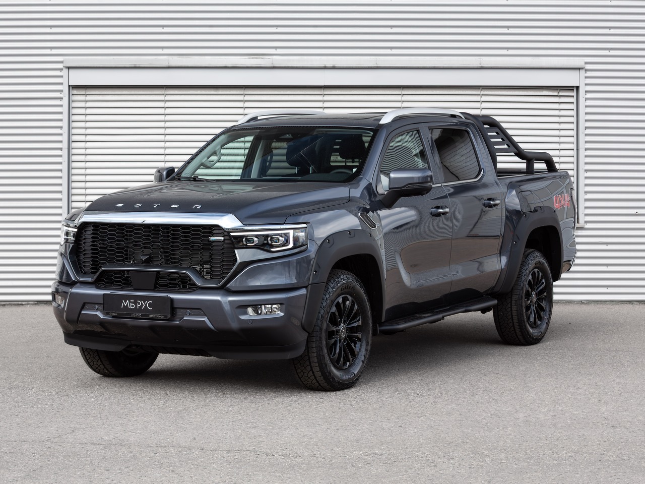 Автомобиль Foton Tunland V9 I поколение 2.0d AT 4WD (159 л.с.) Prestige Серый 2025 