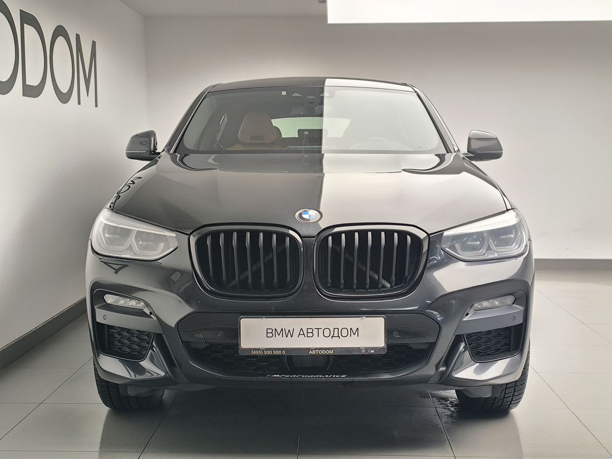 Автомобиль BMW X4 II поколение (G02) 3.0d AT 4WD (249 л.с.) M Sport Чёрный 2021 с пробегом 101 315 км