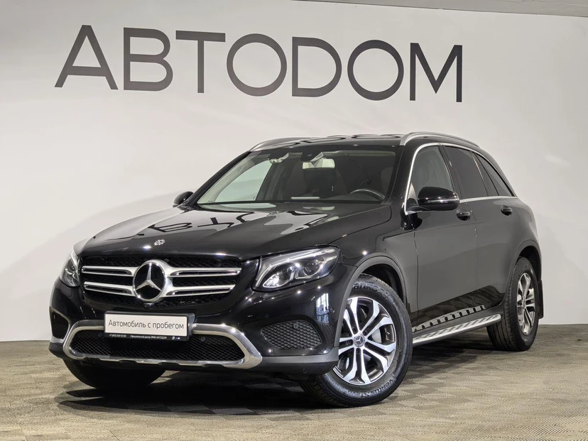 Автомобиль Mercedes-Benz GLC I поколение (X253) 220 2.1d AT 4Matic (170 л.с.) Особая серия Чёрный 2018 с пробегом 58 292 км