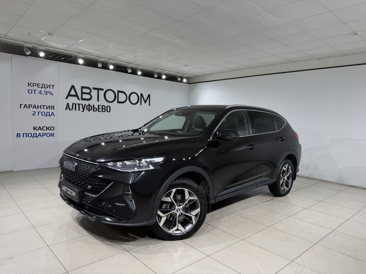 Автомобиль Haval F7 I [рестайлинг] 2.0 AMT 4WD (190 л.с.) Tech Plus Чёрный 2023 с пробегом 39 580 км