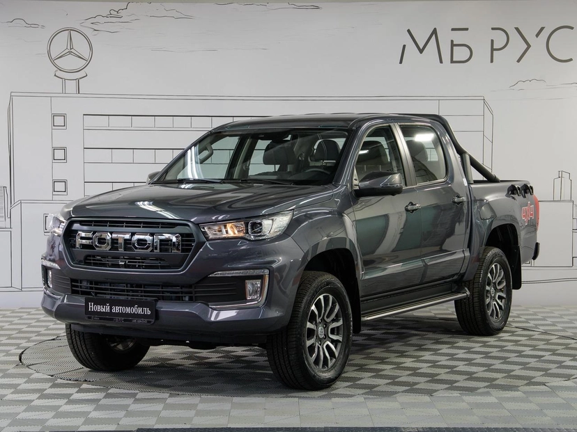 Автомобиль Foton Tunland G7 I поколение 2.0 AT 4WD (238 л.с.) Comfort Plus Серый 2024
