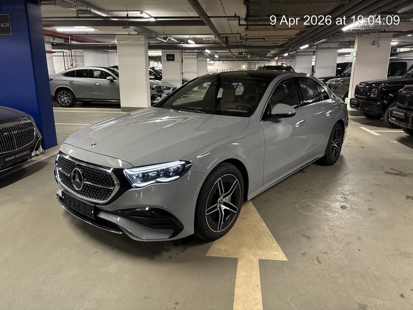 Автомобиль Mercedes-Benz E-Класс VI поколение (W214/S214) 2.0 AT 4Matic (258 л.с.) Exclusive Серый 2025