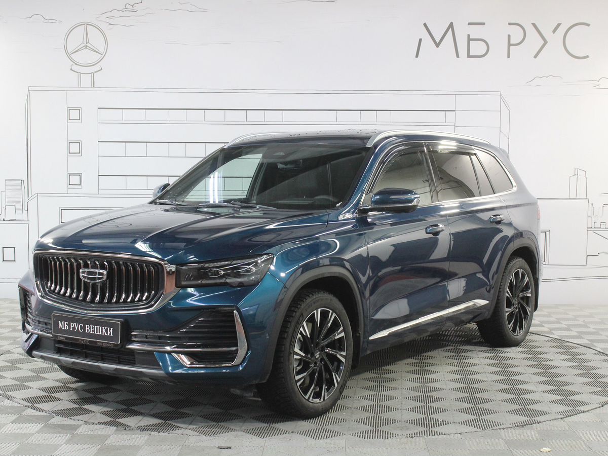 Geely Monjaro I поколение 2.0 AT 4WD (238 л.с.) Exclusive Синий 2023 с пробегом 46 817 км