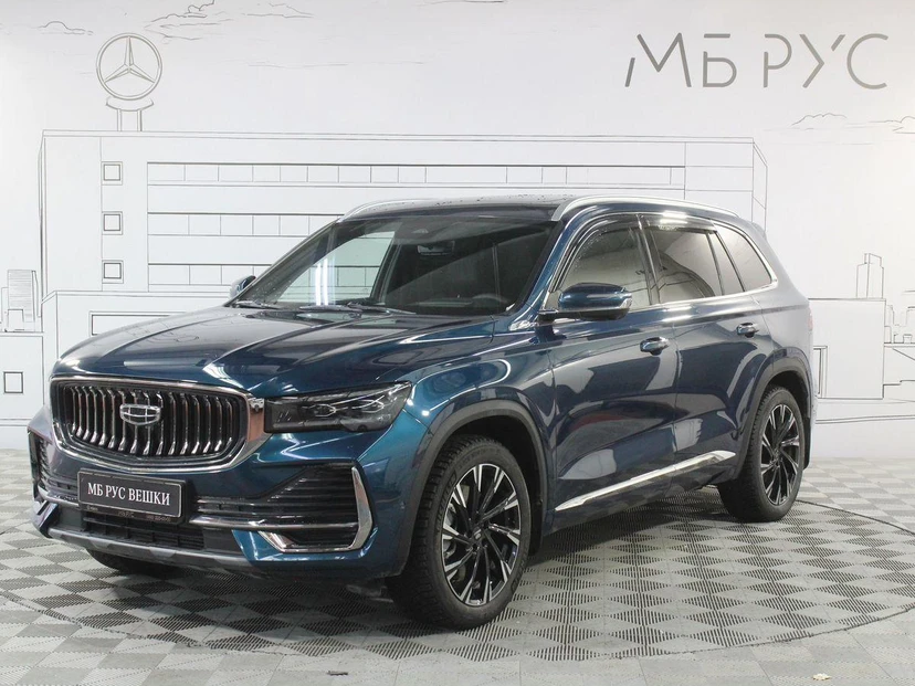 Geely Monjaro I поколение 2.0 AT 4WD (238 л.с.) Exclusive Синий 2023 с пробегом 46 817 км