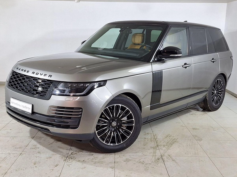 Автомобиль Land Rover Range Rover IV [рестайлинг] 3.0d AT 4WD (249 л.с.) Vogue SE Серый 2020 с пробегом 72 000 км