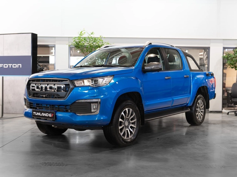 Автомобиль Foton Tunland G7 I поколение 2.0d AT 4WD (163 л.с.) Premium Синий 2024