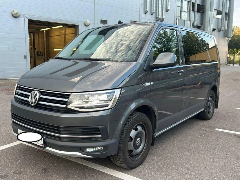 Volkswagen Multivan IV поколение (T6) 2.0d AMT 4WD (180 л.с.) PanAmericana Серый 2017 с пробегом 176 146 км