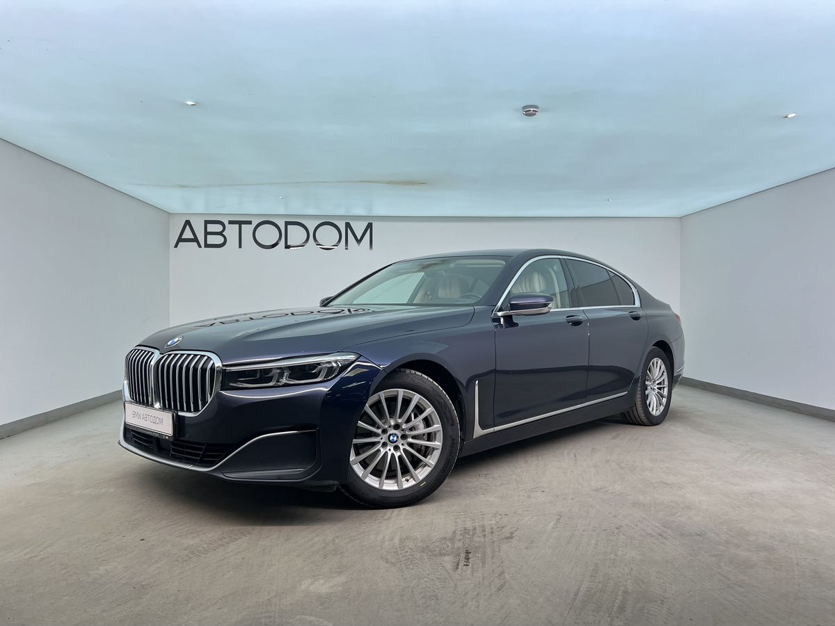 BMW 7 серии VI (G11/G12) [рестайлинг] 730 3.0d AT (265 л.с.) Base Синий 2019 с пробегом 199 568 км