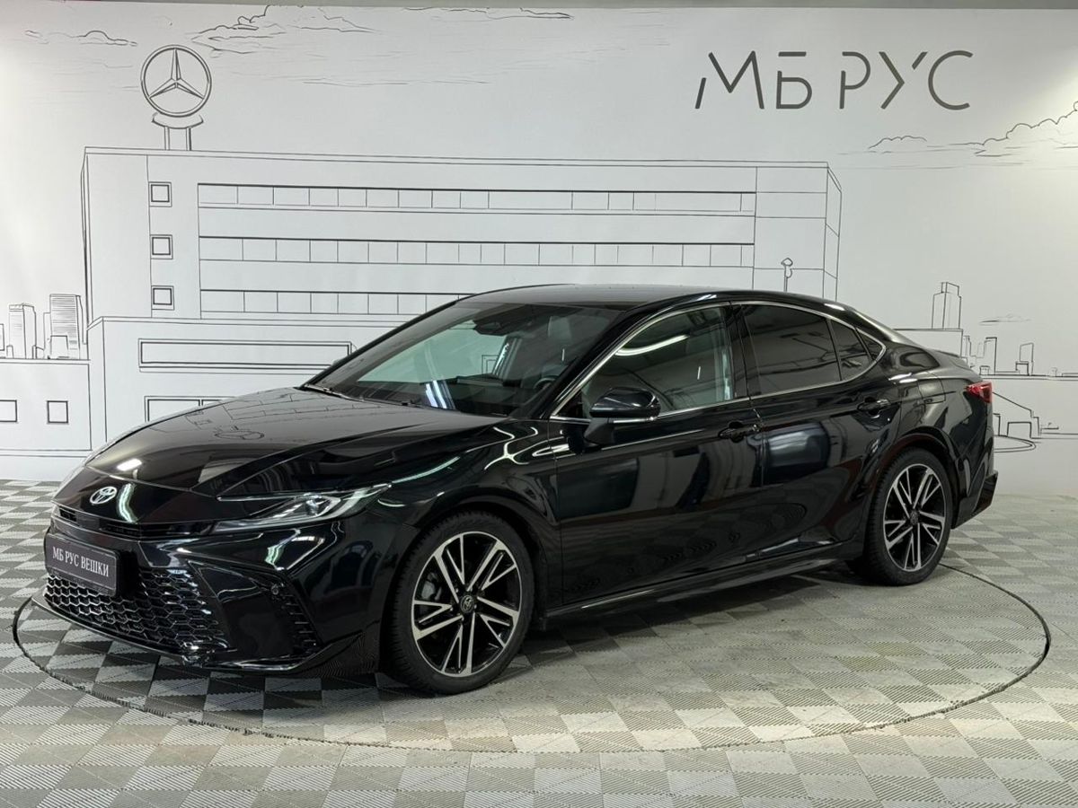 Автомобиль Toyota Camry IX поколение (XV80) 2.0 CVT (173 л.с.) Sport Чёрный 2024 с пробегом 42 000 км