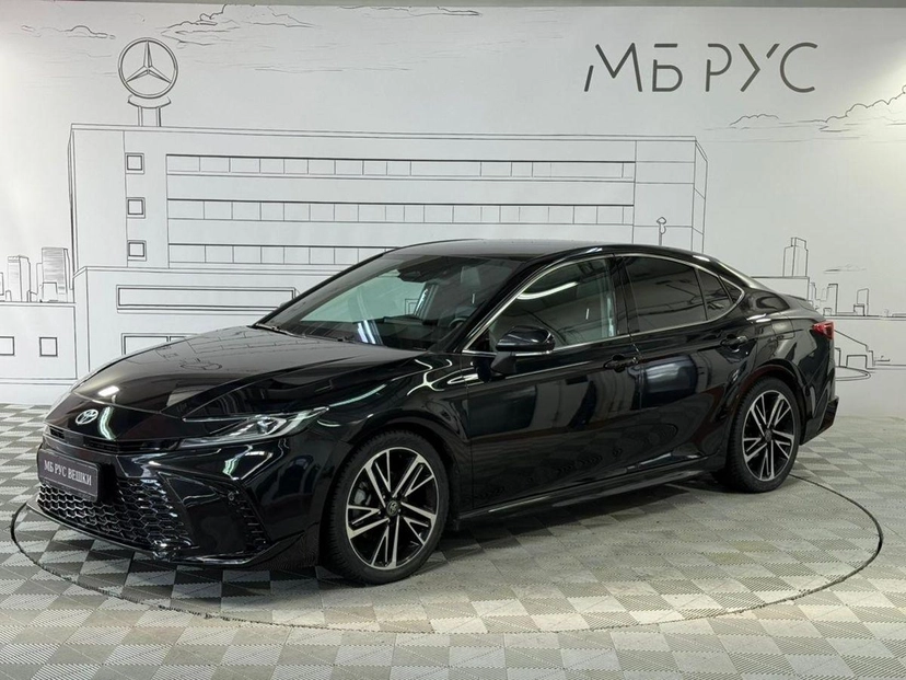 Автомобиль Toyota Camry IX поколение (XV80) 2.0 CVT (173 л.с.) Sport Чёрный 2024 с пробегом 42 000 км