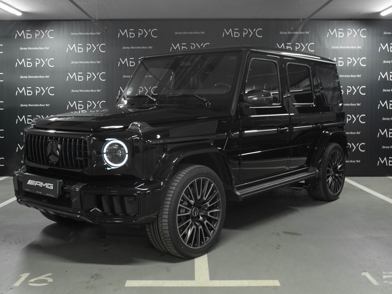 Автомобиль Mercedes-Benz G-Класс AMG II (W463) [рестайлинг] G 63 4.0 AT 4Matic (585 л.с.) AMG G 63 Чёрный 2025 