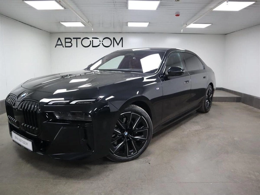 Автомобиль BMW 7 серии VII поколение (G70) 3.0d AT 4WD (286 л.с.) M Sport Pro Чёрный 2024