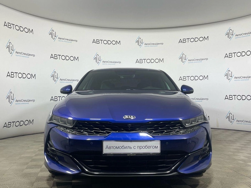 Автомобиль Kia K5 III поколение 2.5 AT (194 л.с.) GT Line Синий 2021 с пробегом 39 134 км