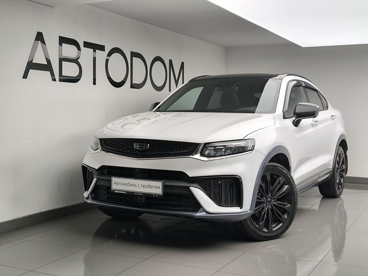 Автомобиль Geely Tugella I поколение 2.0 AT 4WD (238 л.с.) Flagship Белый 2022 с пробегом 65 164 км