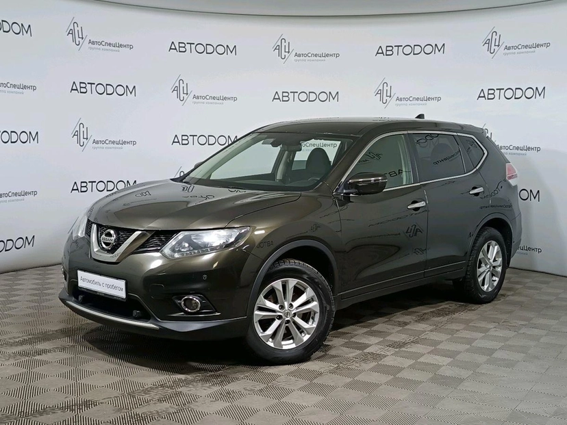 Автомобиль Nissan X-Trail III поколение (T32) 2.0 CVT (144 л.с.) SE Зелёный 2018 с пробегом 140 927 км